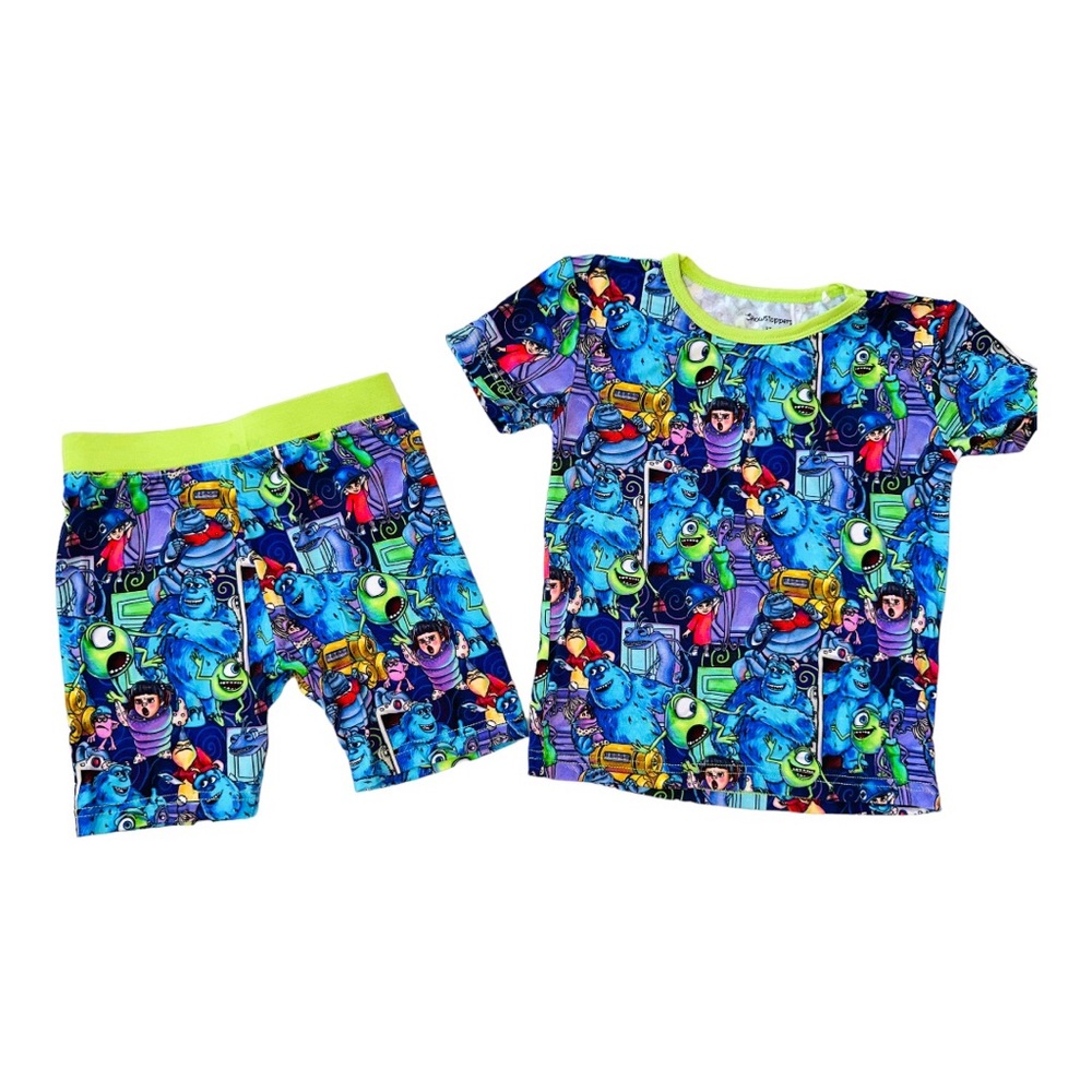 Monster Inc Bamboo Set